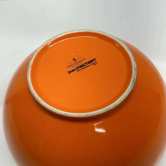 Orange Ceramic Bowl - Picture 5 of 5